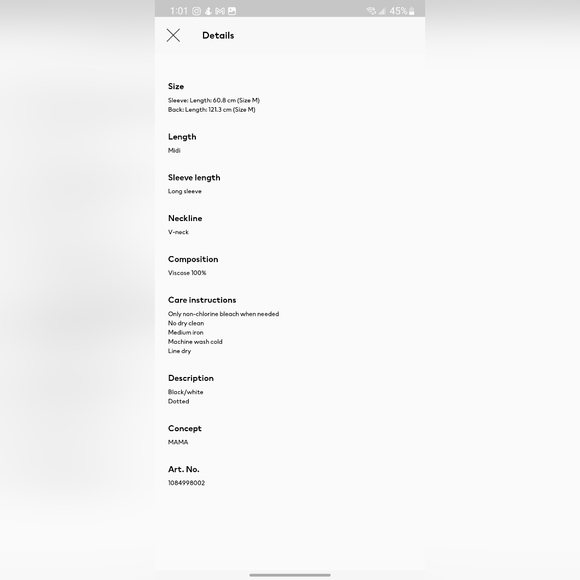 H&M MAMA V-Neck Dress - Picture 8 of 8